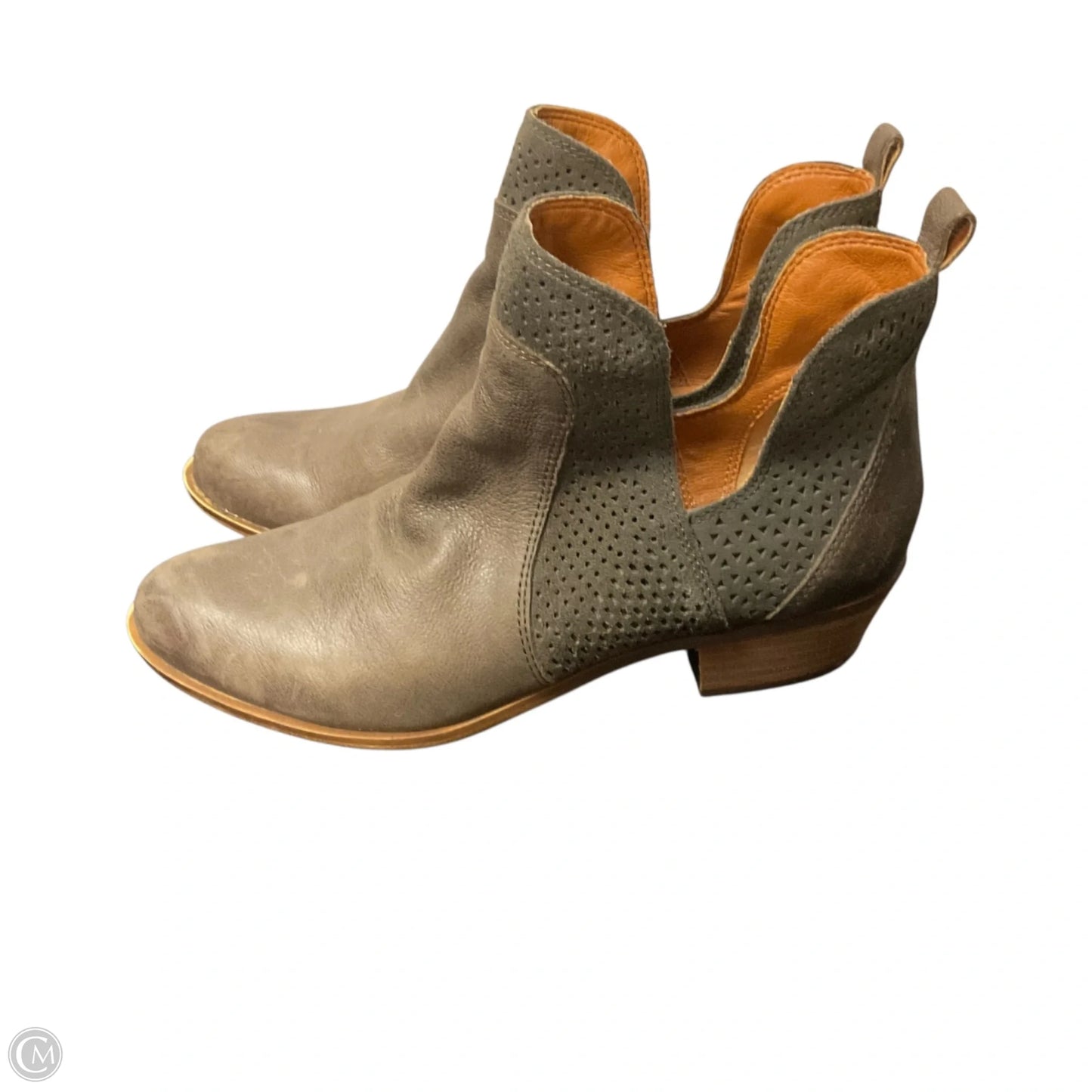 Boots Ankle Flats By Lucky Brand In Brown, Size: 8.5