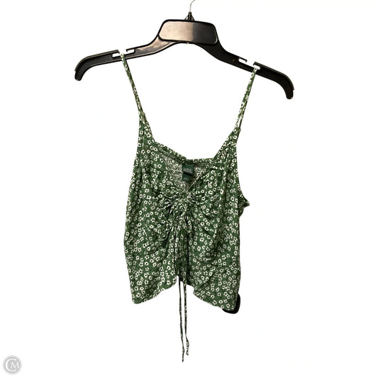 Top Sleeveless Basic By Wild Fable In Green, Size: L