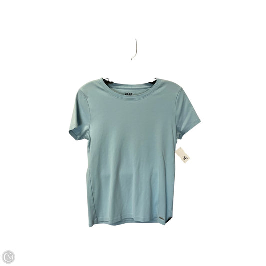 Top Short Sleeve Basic By Dkny In Blue, Size: M