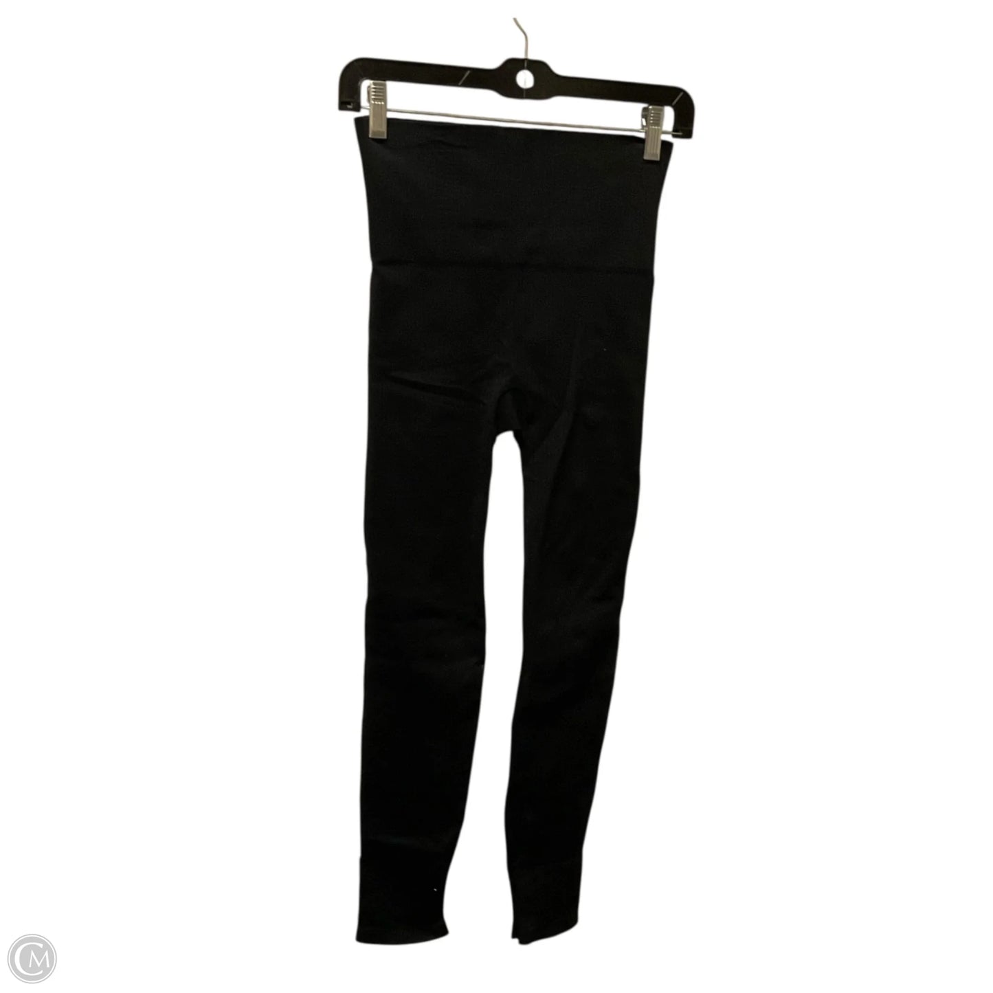 Athletic Leggings By Spanx In Black, Size: L