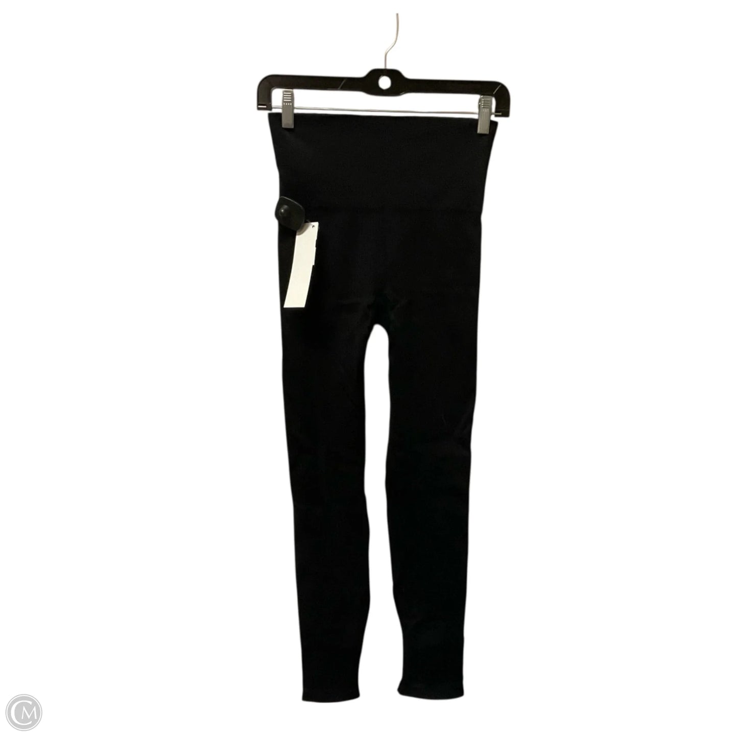 Athletic Leggings By Spanx In Black, Size: L