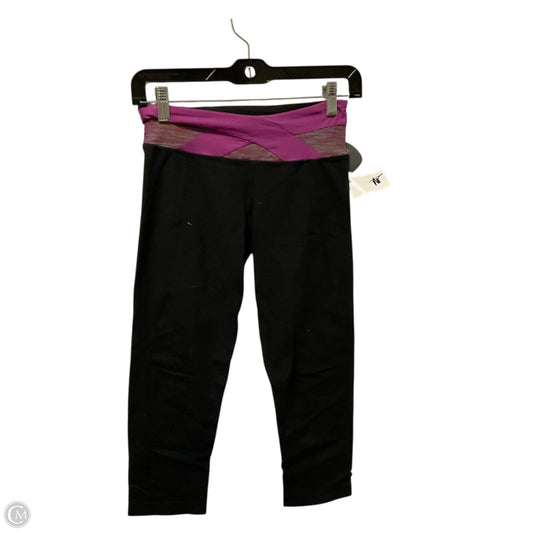 Athletic Capris By Lululemon In Black, Size: 4