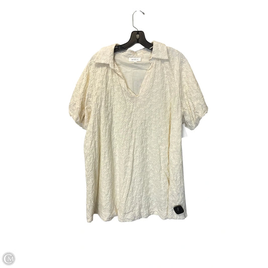 Dress Casual Short By Mable In Cream, Size: L