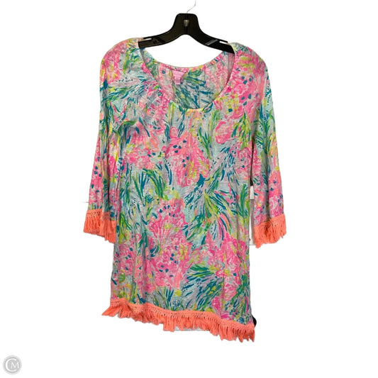 Top Long Sleeve Designer By Lilly Pulitzer In Multi-colored, Size: Xxs