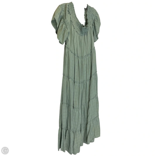 Dress Casual Maxi By Entro In Green, Size: L