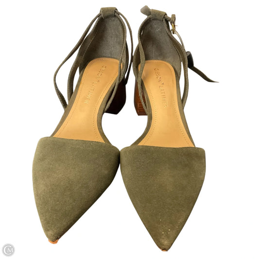 Shoes Heels Block By Gibson And Latimer In Green, Size: 8