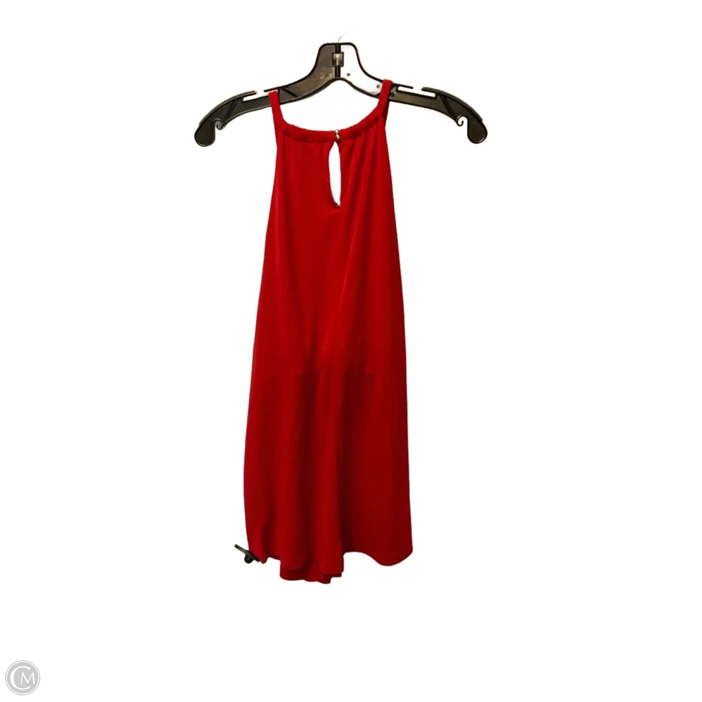 Top Sleeveless Basic By Worthington In Red, Size: L