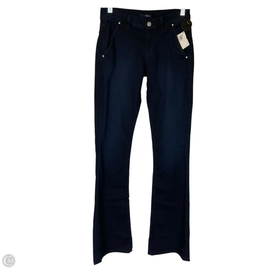 Pants Wide Leg By 7 For All Mankind In Navy, Size: 2