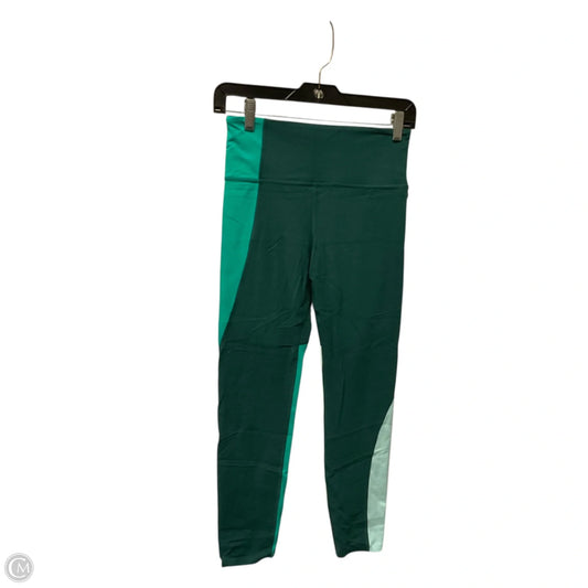 Athletic Leggings By Athleta In Green, Size: S