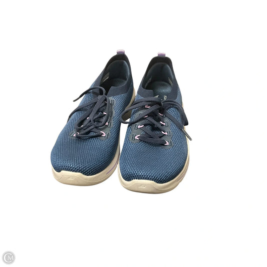 Shoes Athletic By Skechers In Blue, Size: 6