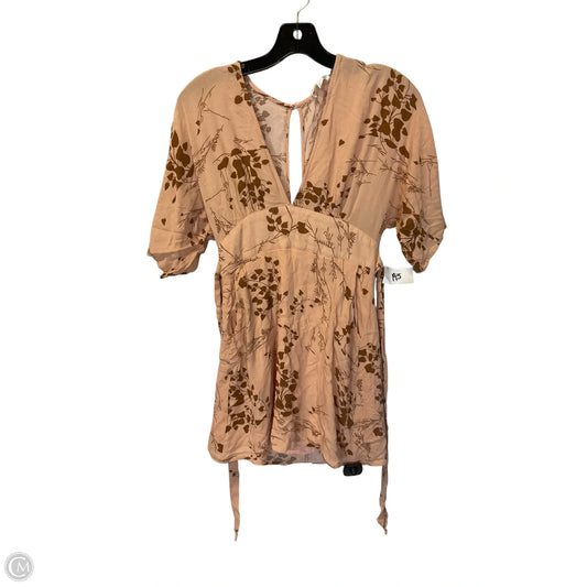 Dress Casual Short By Honey Punch In Tan, Size: S