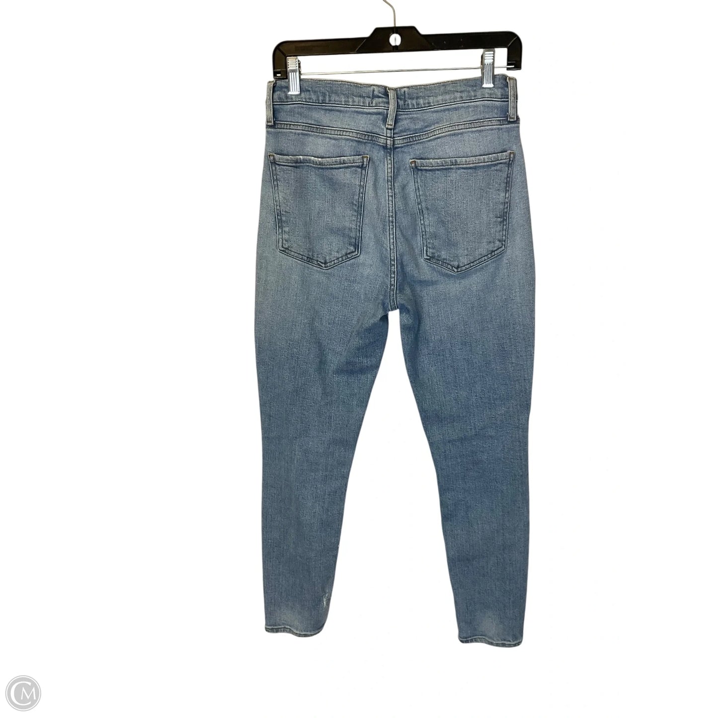 Jeans Skinny By Agolde In Blue Denim, Size: 4