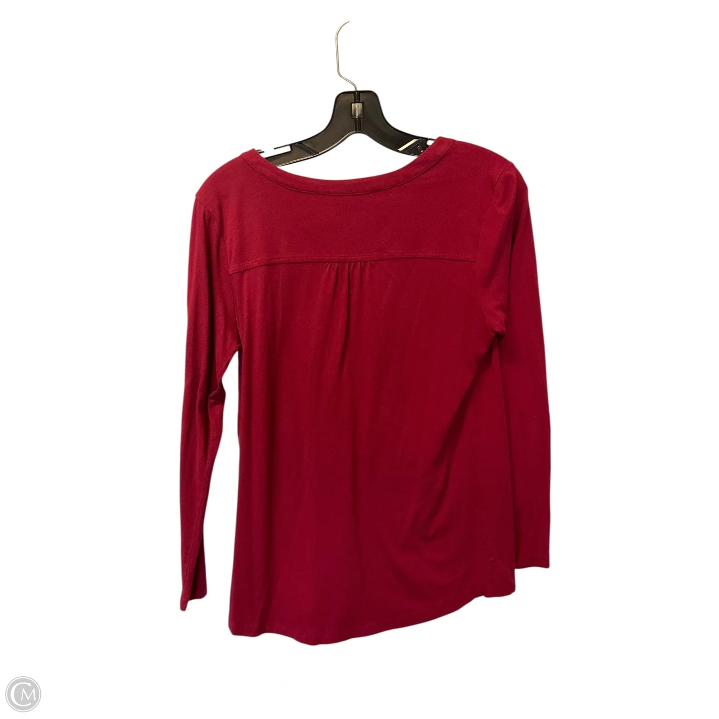 Top Long Sleeve By J. Jill In Red, Size: S
