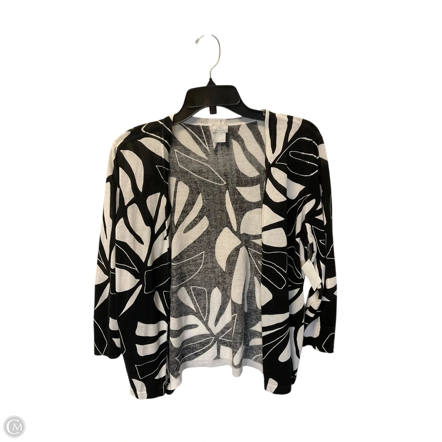 Cardigan By Chicos In Black, Size: M