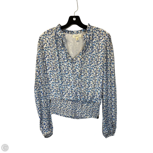 Top Long Sleeve By Tamara H In Floral Print, Size: S