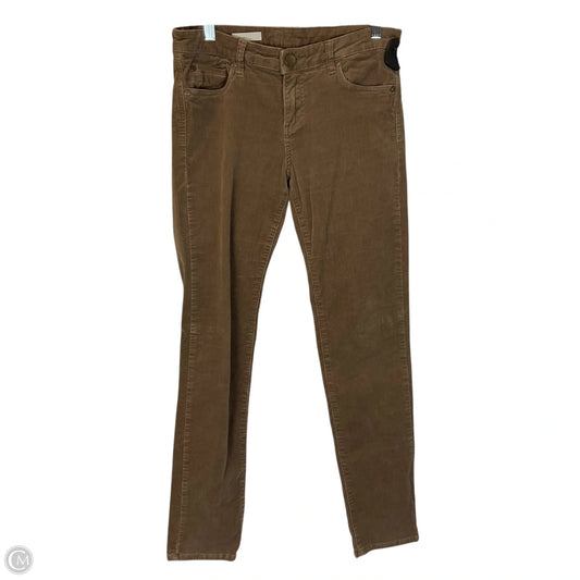 Pants Corduroy By Kut In Brown, Size: 8