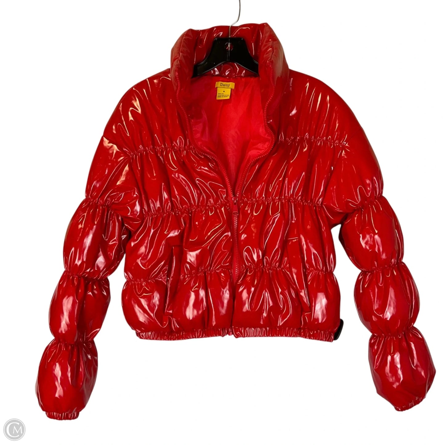 Jacket Puffer & Quilted By Cmc In Red, Size: M