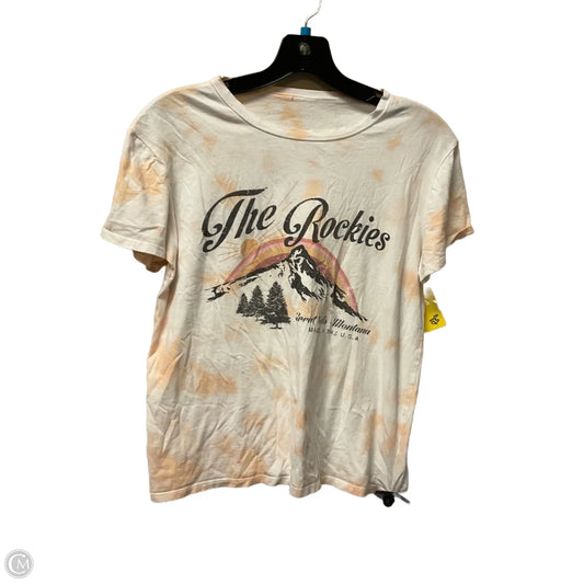 Top Short Sleeve Basic By Grayson Threads In Tie Dye Print, Size: S