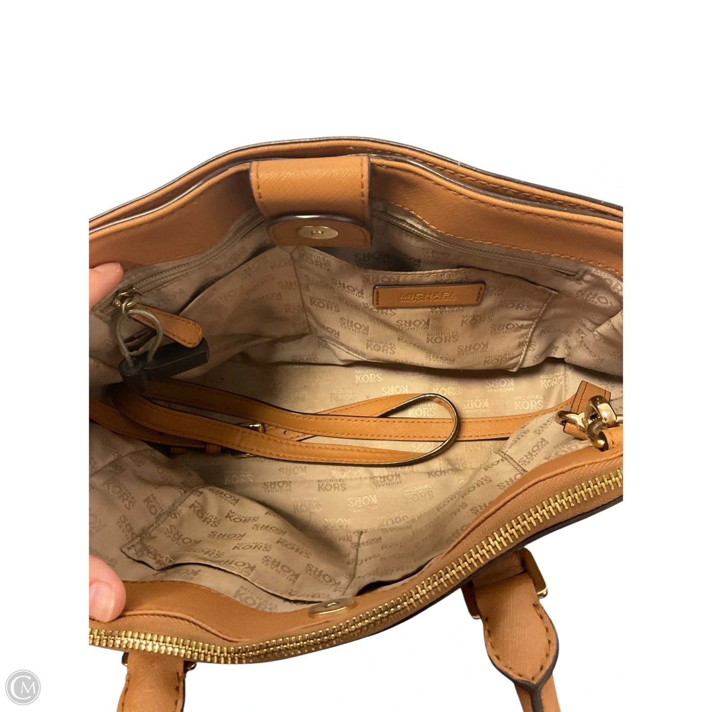 Handbag Designer By Michael Kors, Size: Medium