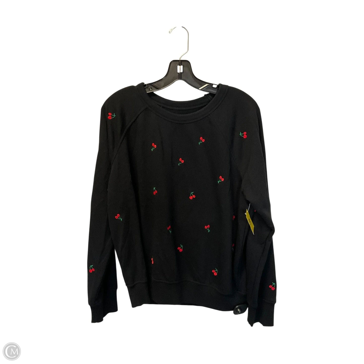 Sweatshirt Crewneck By Lou And Grey In Black, Size: M