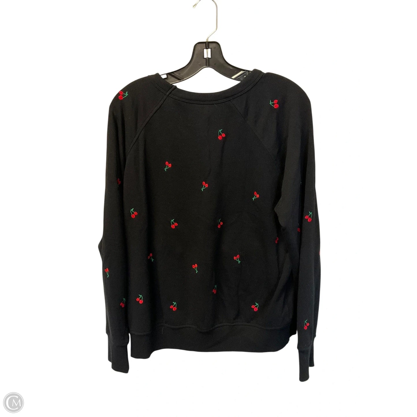 Sweatshirt Crewneck By Lou And Grey In Black, Size: M