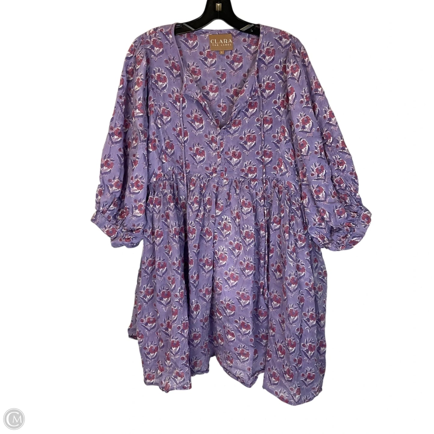 Dress Casual Short By Cmb In Purple, Size: L