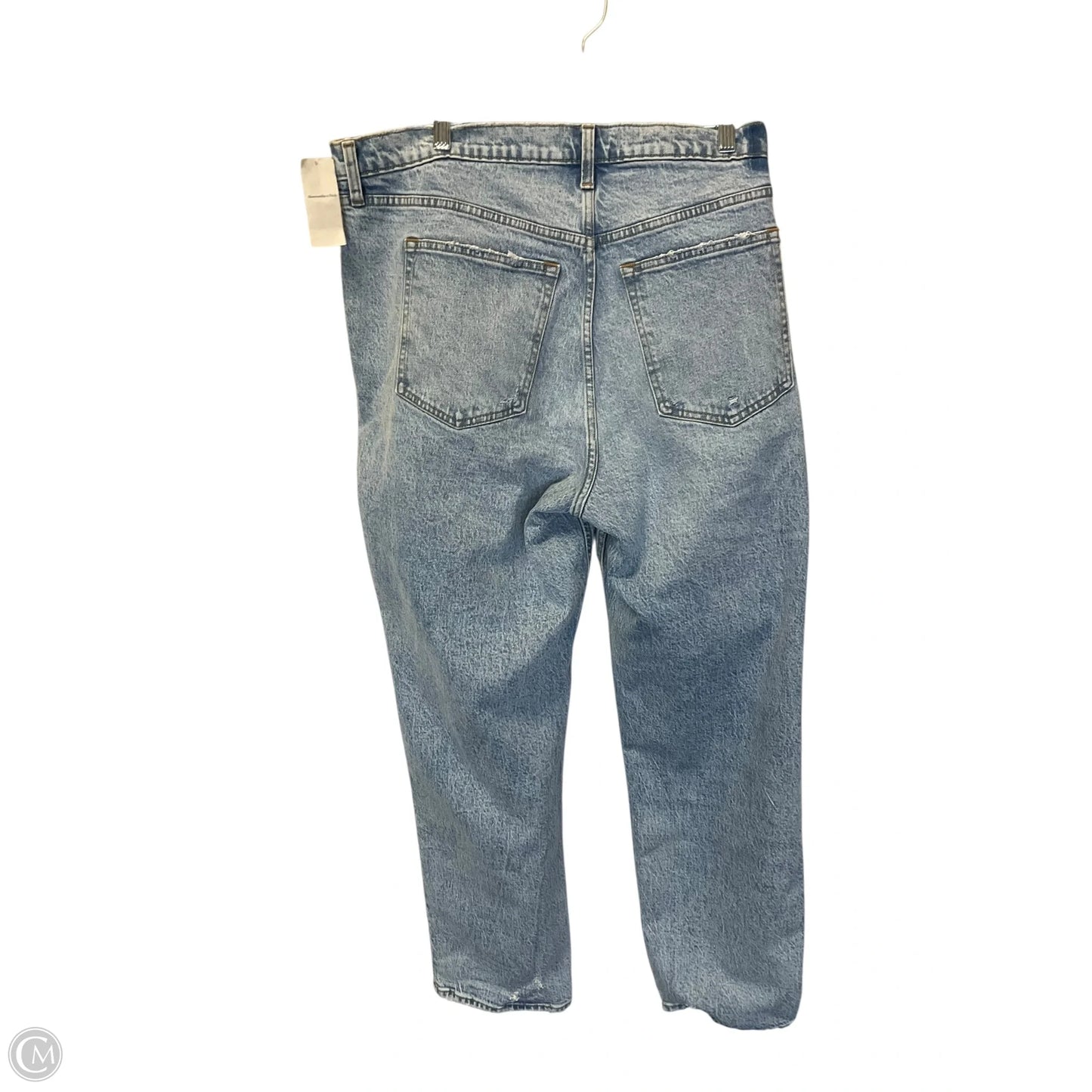 Jeans Straight By Abercrombie And Fitch In Blue Denim, Size: 20