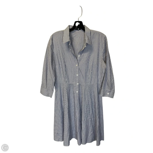 Dress Casual Short By Ann Taylor In Striped Pattern, Size: 8