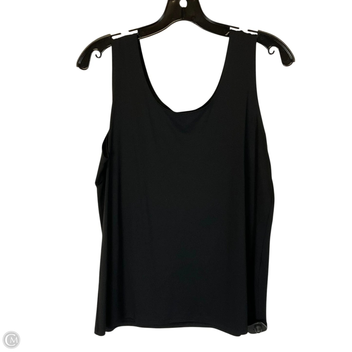 Tank Top By Chicos In Black, Size: L