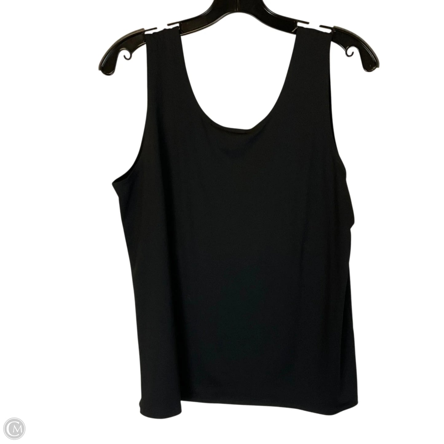 Tank Top By Chicos In Black, Size: L