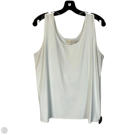 Tank Top By Chicos In White, Size: L