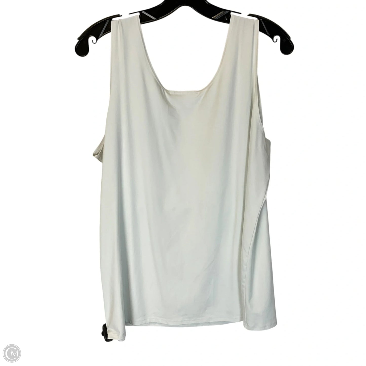 Tank Top By Chicos In White, Size: L