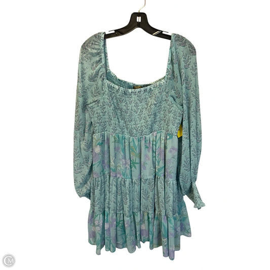 Dress Casual Short By Taylor In Floral Print, Size: 16