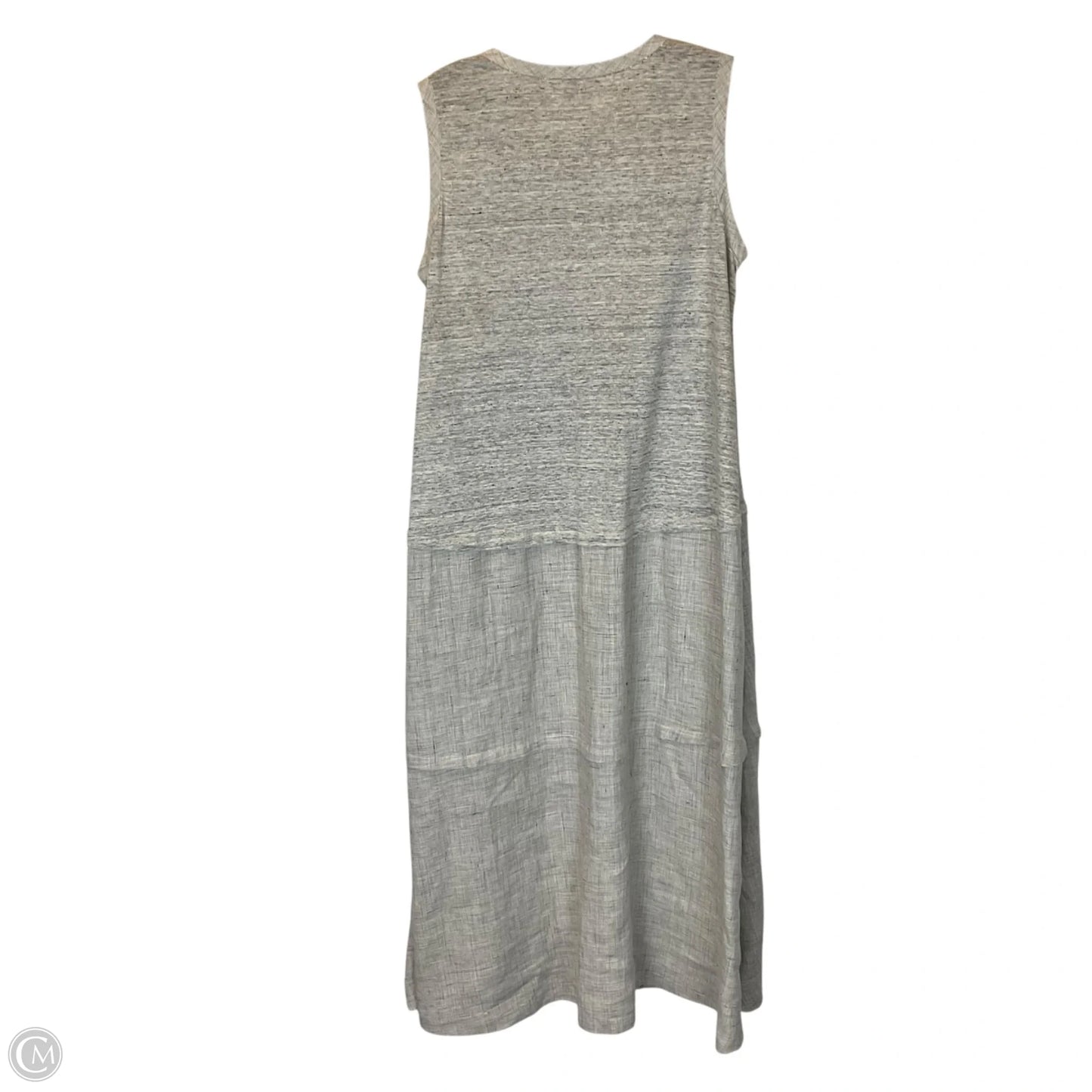 Dress Designer By Lafayette 148 In Grey, Size: M