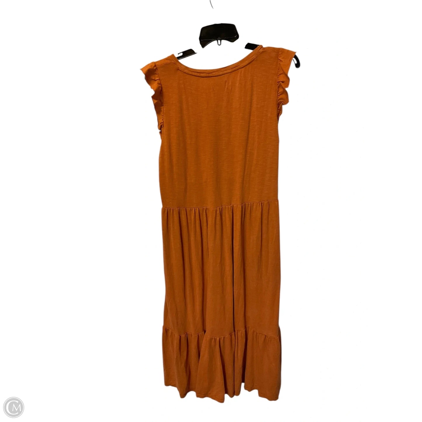 Dress Casual Maxi By Wonderly In Orange, Size: L