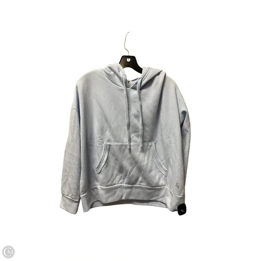 Sweatshirt Hoodie By Free People In Blue, Size: S