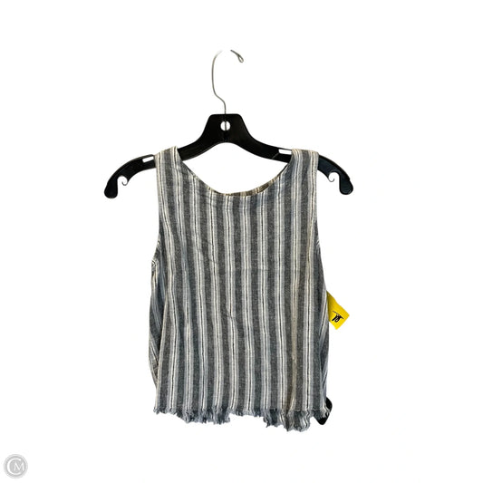 Top Sleeveless By Drew In Striped Pattern, Size: Xs