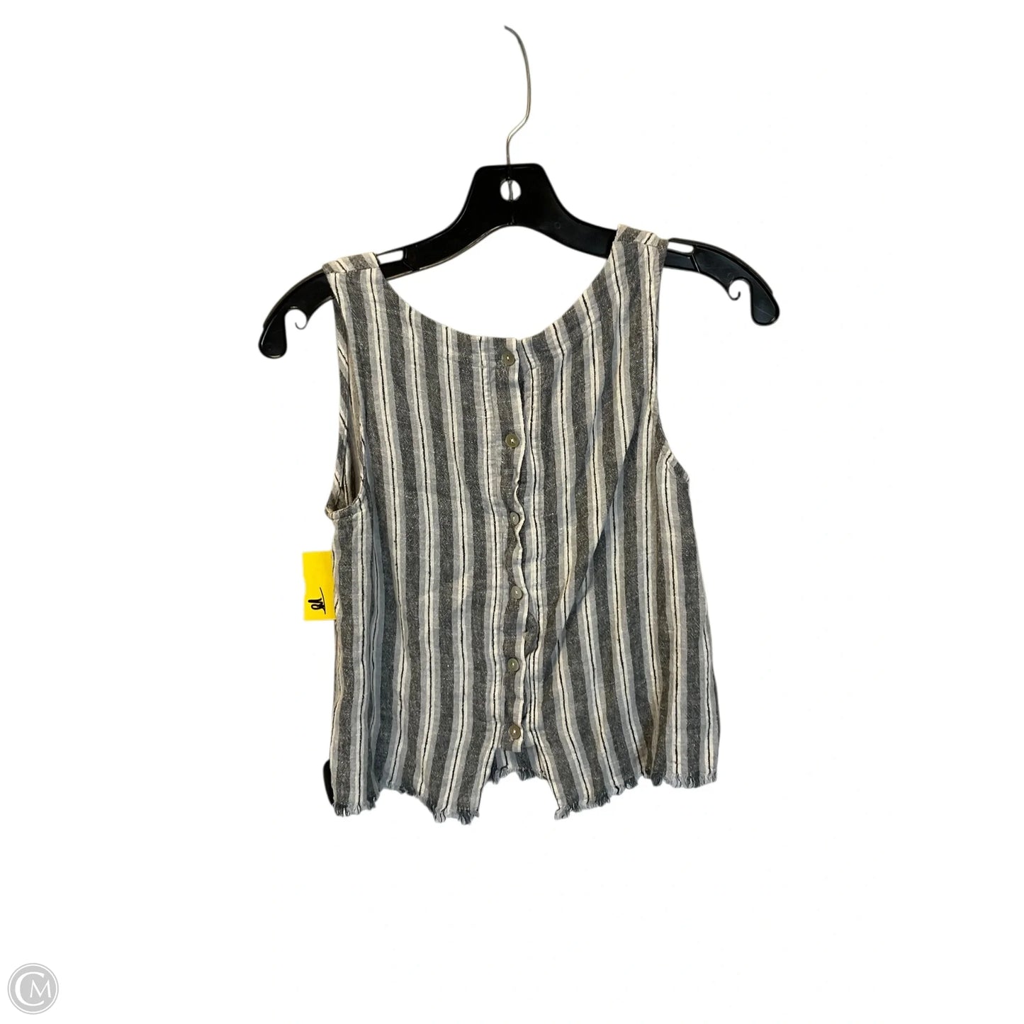 Top Sleeveless By Drew In Striped Pattern, Size: Xs