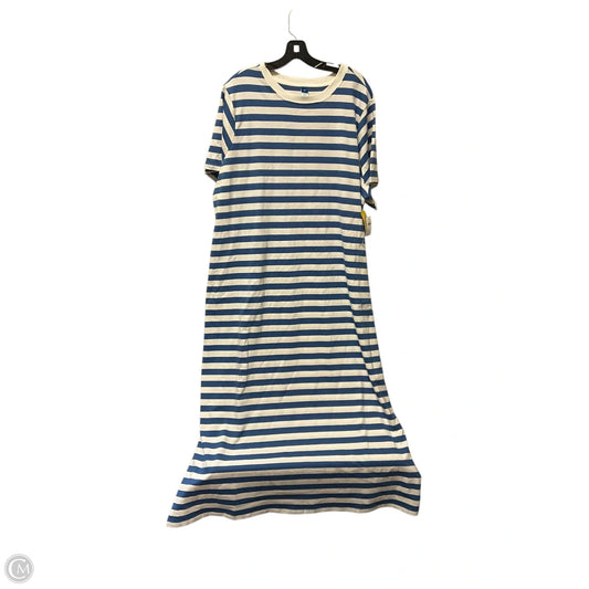 Dress Casual Maxi By Old Navy In Striped Pattern, Size: 2x
