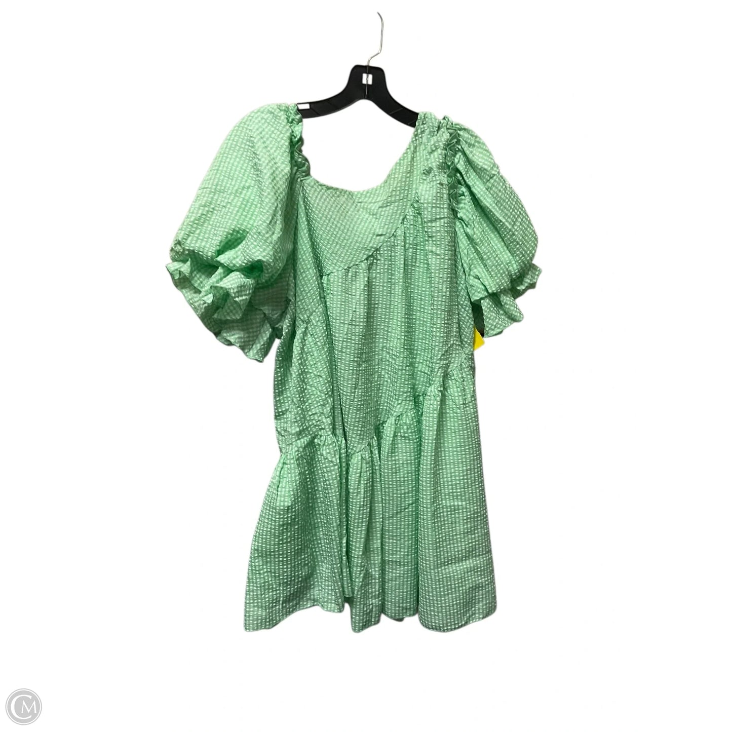 Dress Casual Short By Simplee In Green, Size: Xl
