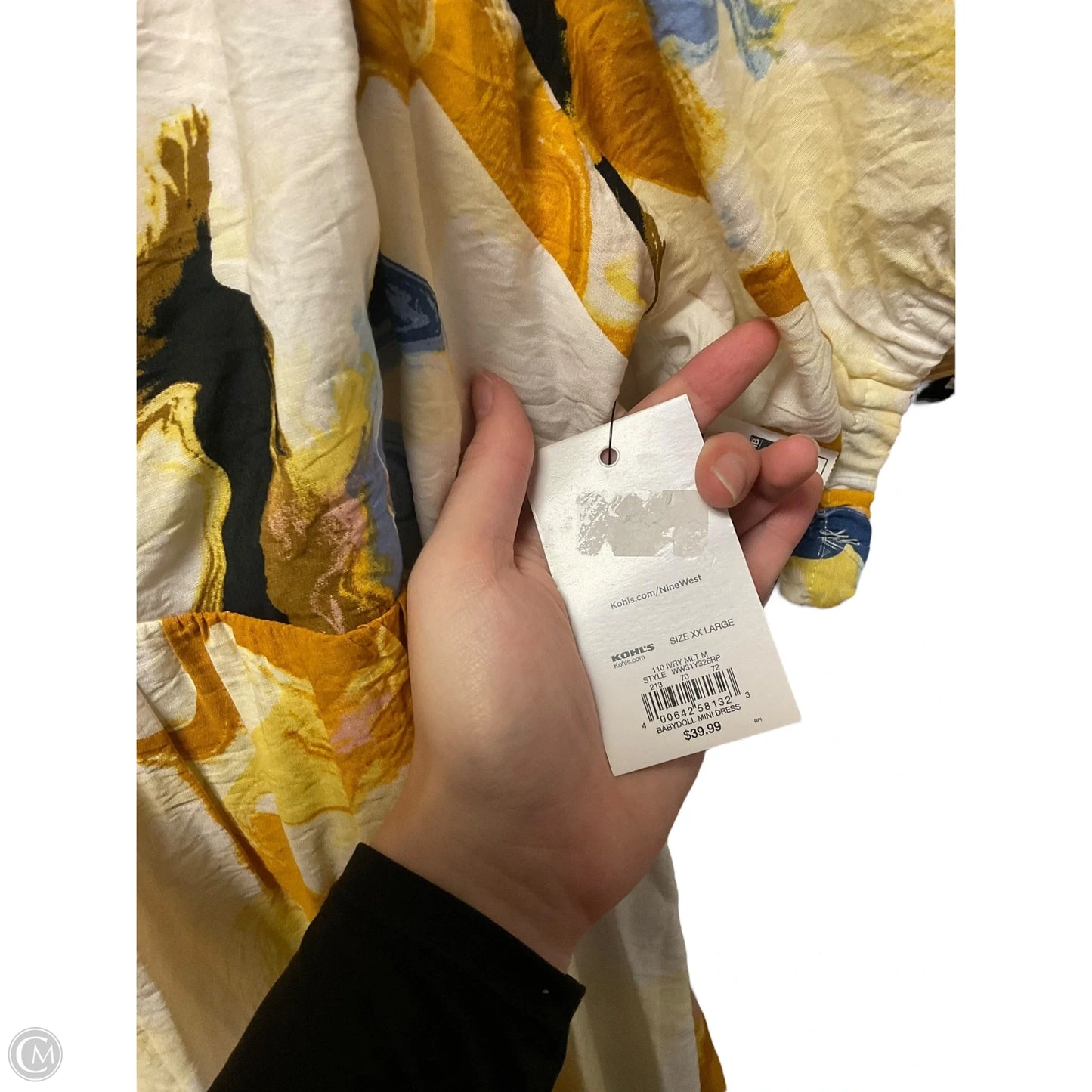 Dress Casual Short By Nine West Apparel In Multi-colored, Size: Xxl