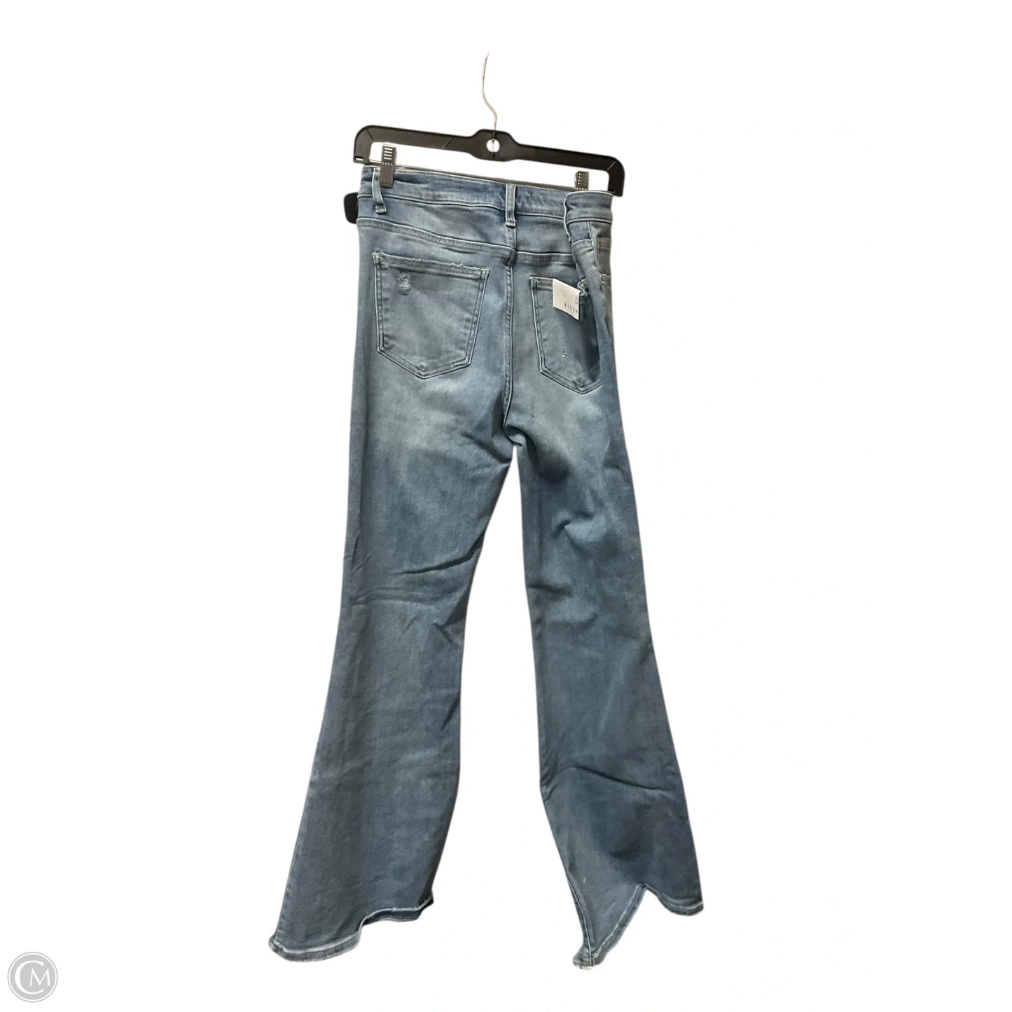 Jeans Flared By Risen In Blue Denim, Size: 8