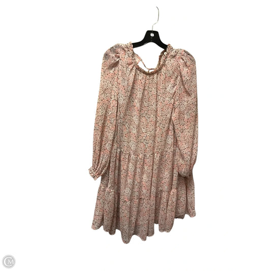Dress Casual Short By H&m In Pink, Size: L