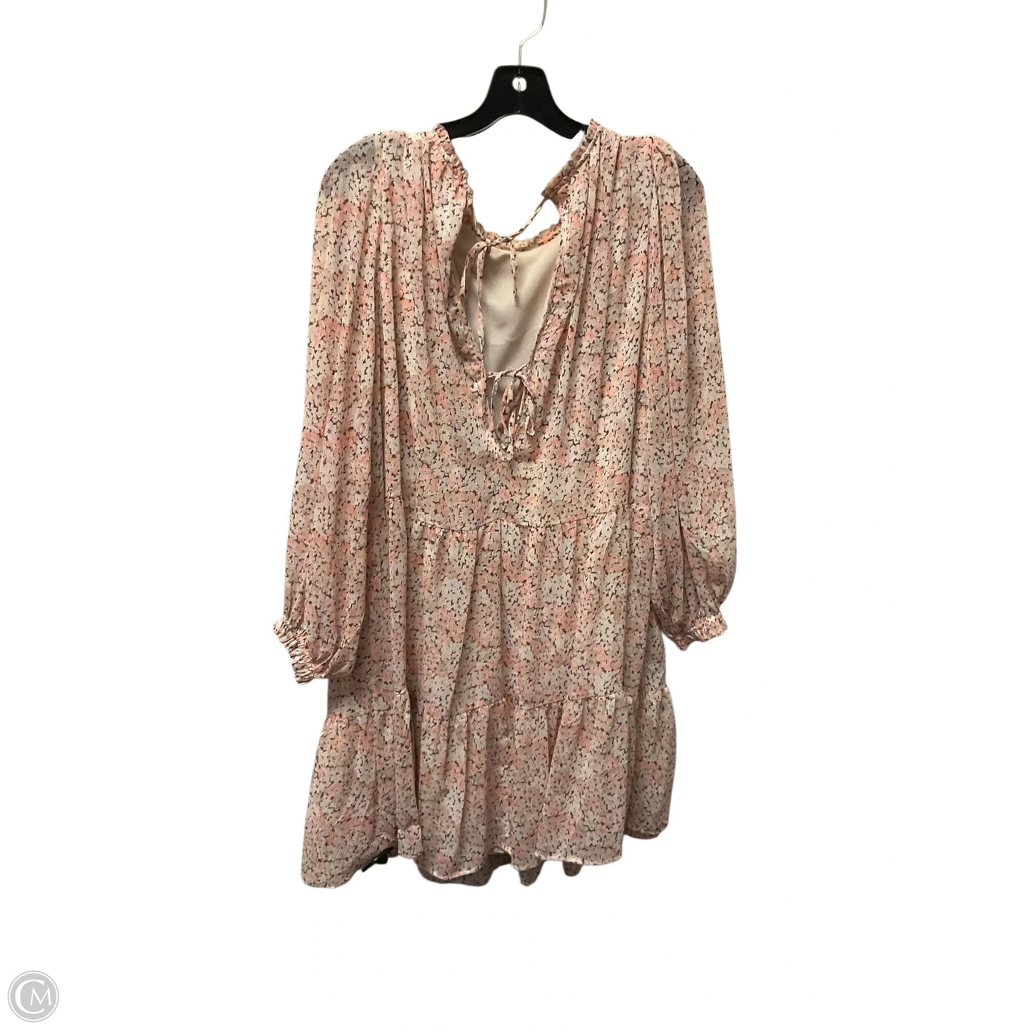 Dress Casual Short By H&m In Pink, Size: L