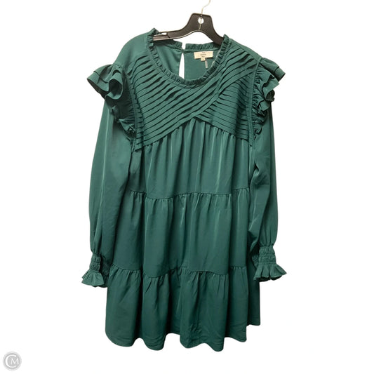 Dress Party Short By Entro In Green, Size: 1x