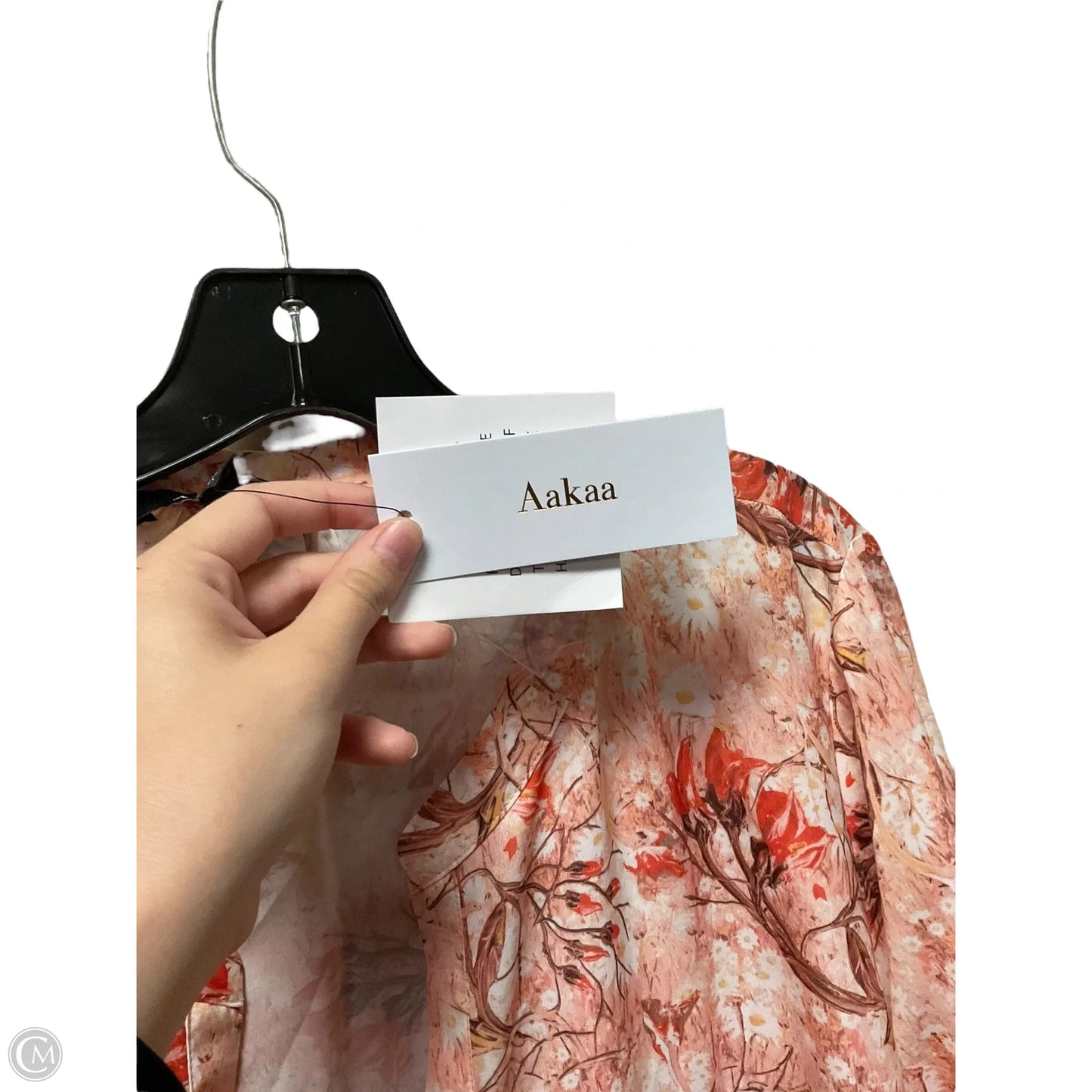 Dress Casual Short By Aakaa In Peach, Size: 2x
