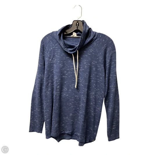 Top Long Sleeve Basic By Loft In Blue, Size: Xs