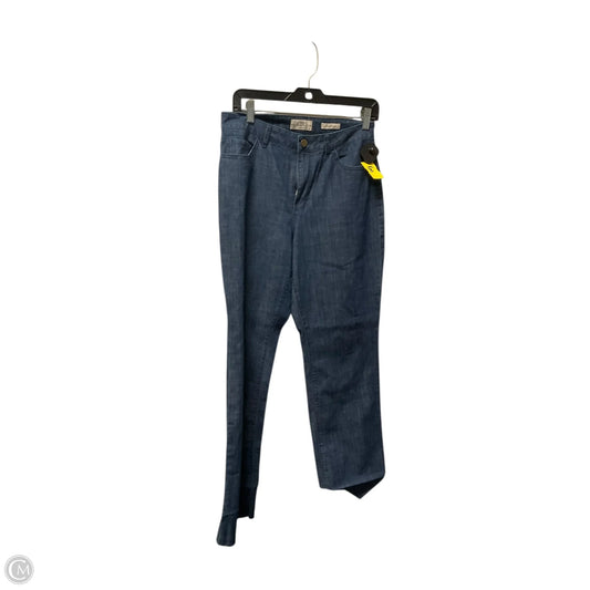 Jeans Boot Cut By Logo In Blue Denim, Size: 8