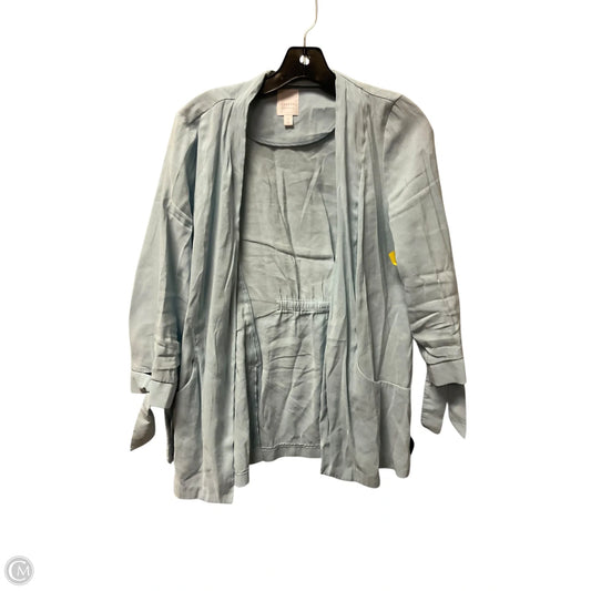 Cardigan By Lc Lauren Conrad In Blue, Size: S