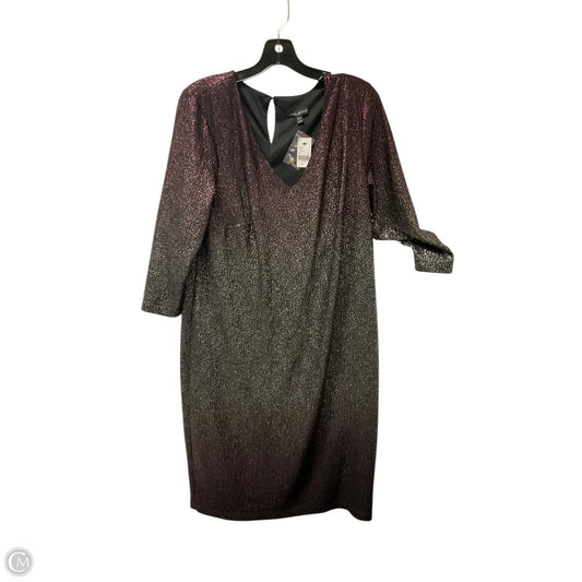 Dress Casual Short By Lane Bryant In Purple, Size: L